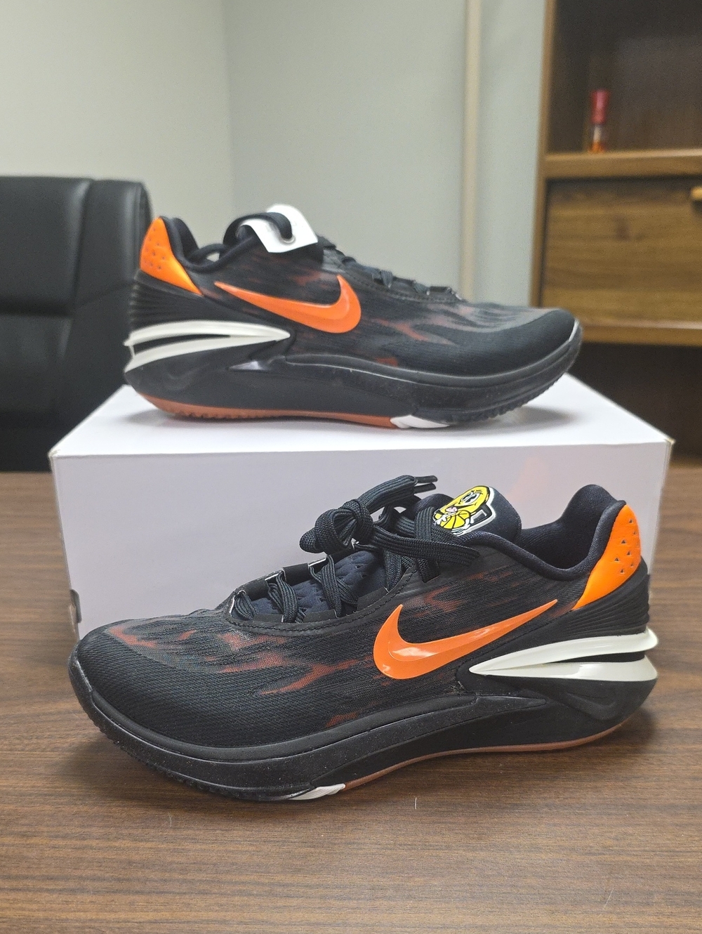 Nike Air Zoom GT Cut 2 TB Promo University Black Orange DJ6015-004 Women's 9
